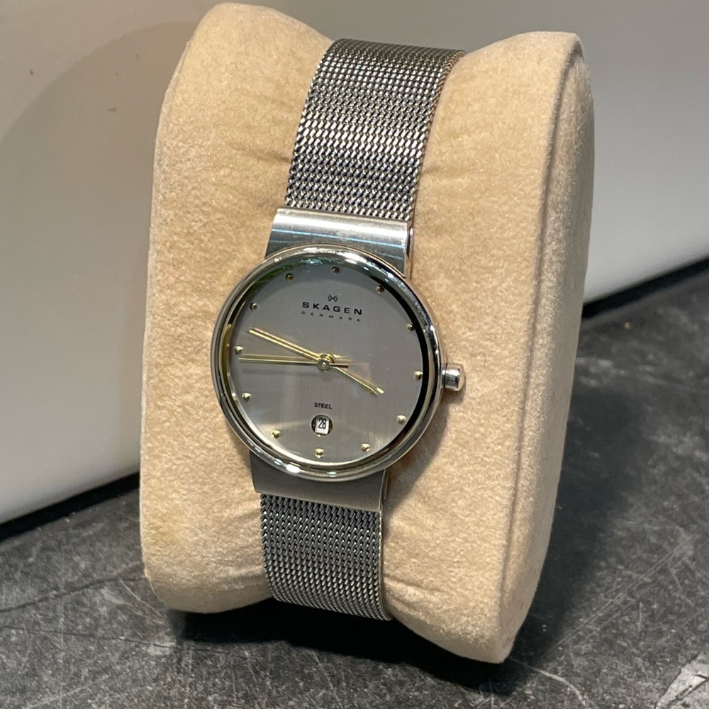 SOLD - Skagen Classic Mesh Denmark Watch for Women